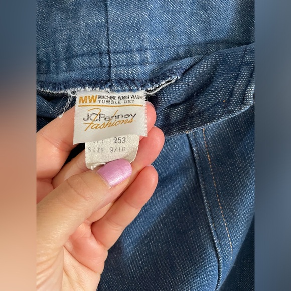 Vintage JC Penny Denim Midi - Picture 3 of 4